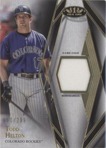 2022 Topps Tier One - Todd Helton #T1R-THE