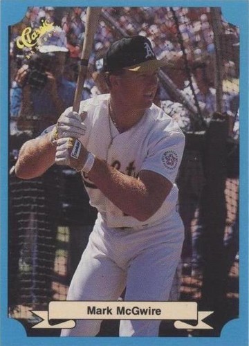1988 Classic Update Blue Travel Edition - Mark McGwire #212