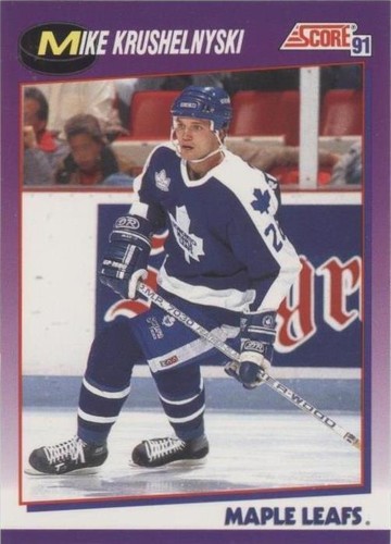 1991-92 Score American - Mike Krushelnyski #33