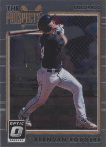 2017 Panini Donruss Optic - Brendan Rodgers #TP1