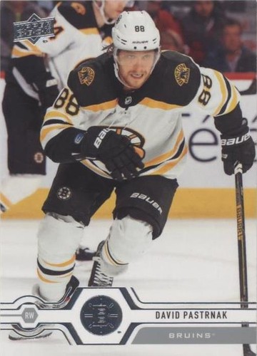 2019-20 SP Authentic - David Pastrnak #501