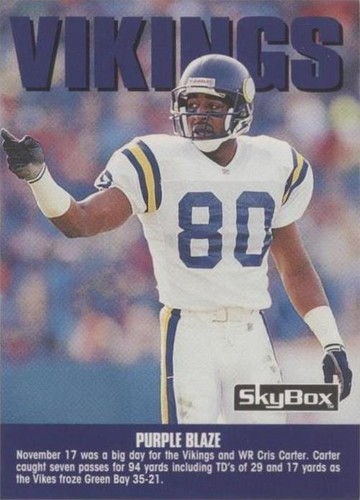 1992 Skybox Impact Cris Carter #292