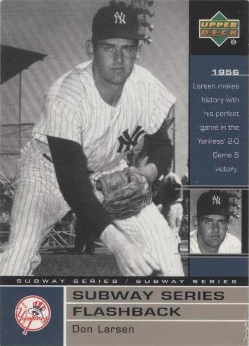 Serie Upper Deck Subway 2000 - Don Larsen #NY28