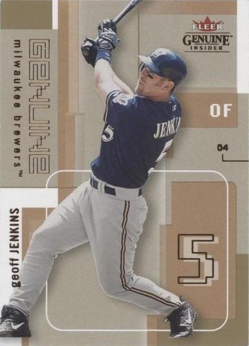 2004 Fleer Genuine Insider - Geoff Jenkins #46