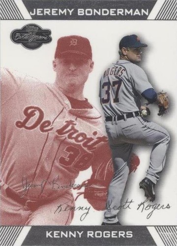 2007 Topps Co-Signers - Jeremy Bonderman Kenny Rogers #87