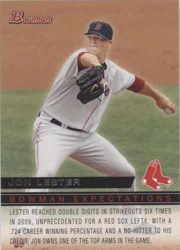 2010 Bowman - Jon Lester Madison Bumgarner #BE11