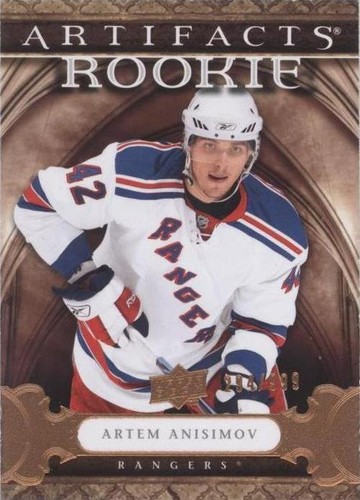 2009-10 Upper Deck Artifacts - Artem Anisimov #172