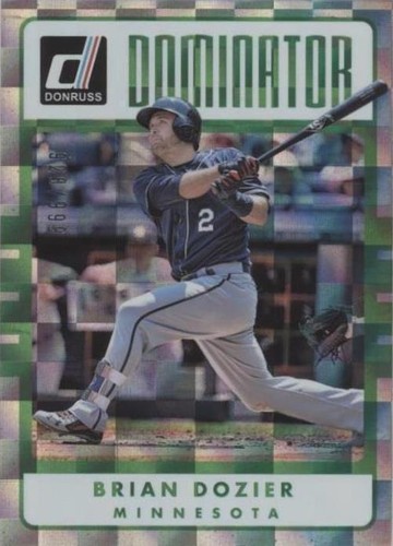 2017 Panini Donruss - Brian Dozier #D-9