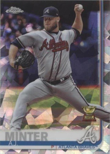 2019 Topps Chrome Sapphire Edition - A.J. Minter #467