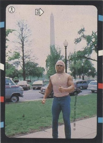 1985 Topps WWF - Hulk Hogan #9