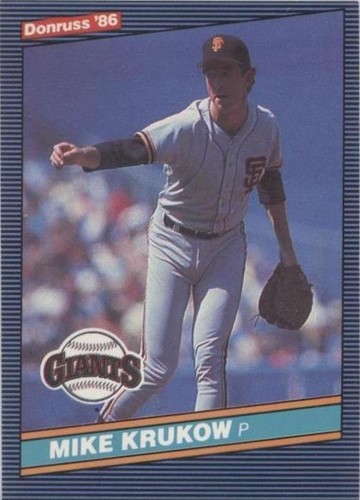 1986 Donruss - Mike Krukow #143
