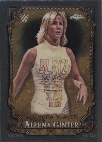 2025 Topps Chrome WWE - Alundra Blayze #AG-ALB