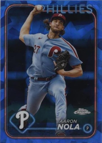 2024 Topps Chrome Sapphire Edition - Aaron Nola #463