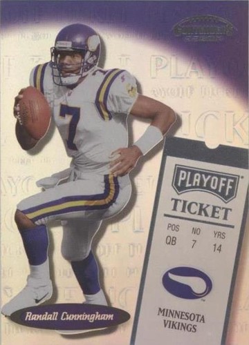 1999 Playoff Contenders SSD Randall Cunningham #195
