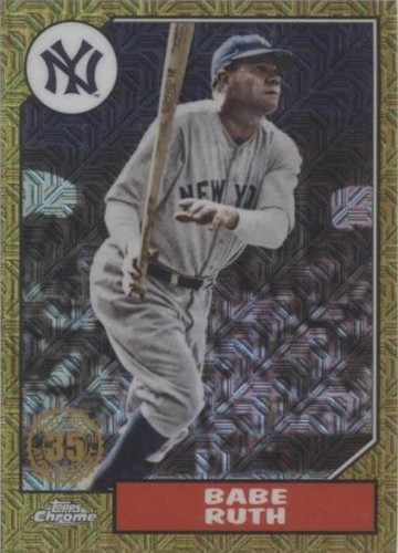 2022 Topps Series 2 - Babe Ruth #T87C2-42