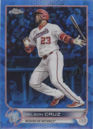 2022 Topps Chrome Update Series Sapphire Edition - Nelson Cruz #US194