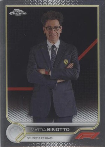 2022 Topps Chrome Formula 1 - Mattia Binotto #103
