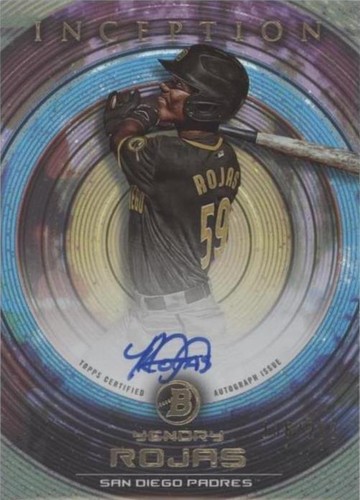 2022 Bowman Inception - Yendry Rojas #PA-YR