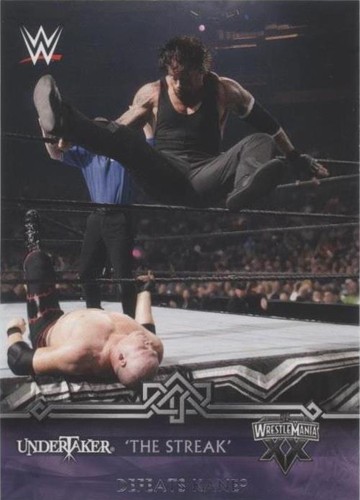 2014 Topps WWE Road to Wrestlemania - Kane Undertaker #12-0