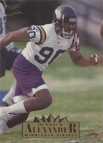 1995 Fleer Ultra Derrick Alexander #184