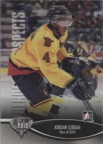2012-13 In the Game Heroes and Prospects - Jordan Subban #176