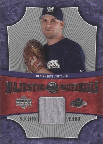 2005 Upper Deck Sweet Spot - Ben Sheets #MM-BS