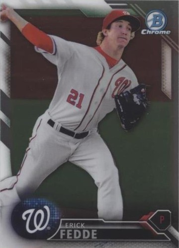 2016 Bowman Draft - Erick Fedde #BDC-159