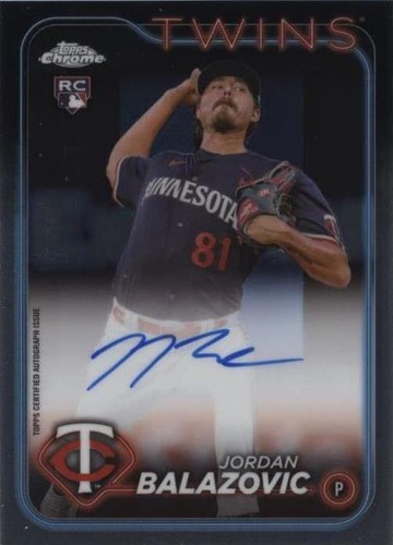 2024 Topps Chrome Update Series - Jordan Balazovic #RA-JBA