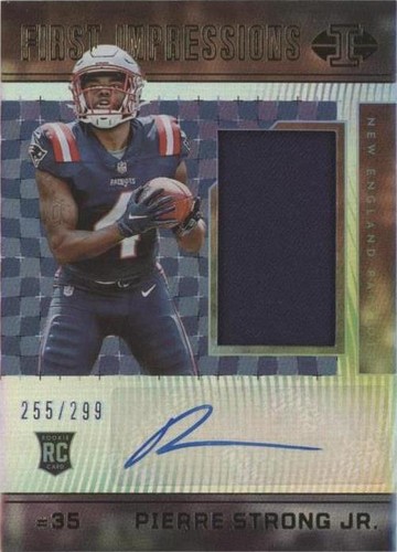 2022 Panini Illusions Pierre Strong Jr. #124
