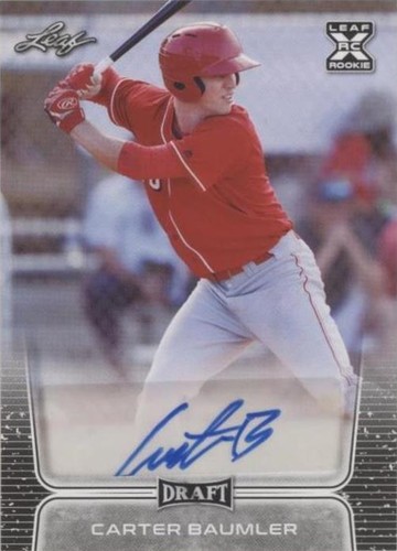 2020 Leaf Draft - Carter Baumler #BA-CB2