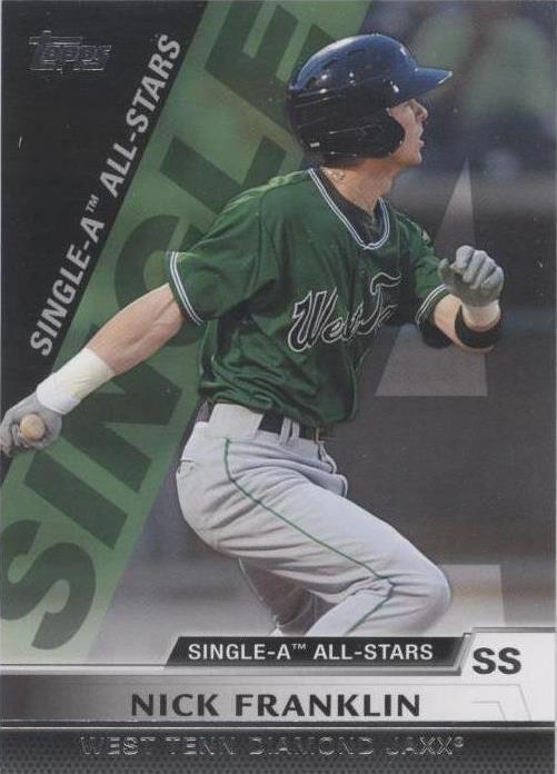 2011 Topps профессиональный дебют - Ник Франклин #SA39
