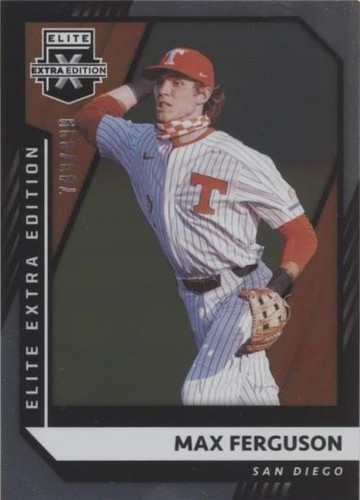 2021 Panini Elite Extra Edition - Max Ferguson #160