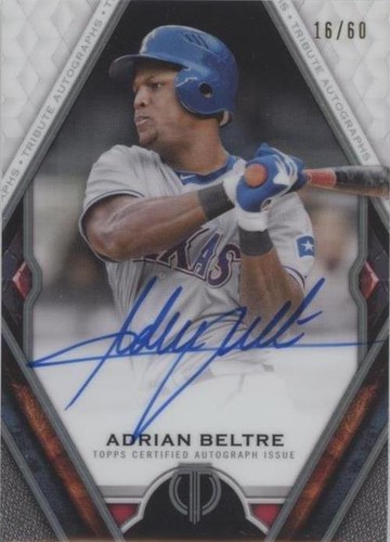 2021 Topps Tribute - Adrian Beltre #TA-ABE