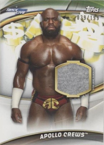 2019 Topps WWE Money in the Bank - Apollo Crews #SR-AC