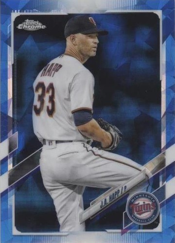 2021 Topps Chrome Update Series Sapphire Edition - J.A. Happ #US126