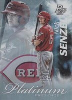 2017 Bowman Platinum - Nick Senzel #PP-NS