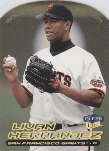 2000 Fleer Ultra - Livan Hernandez #106G