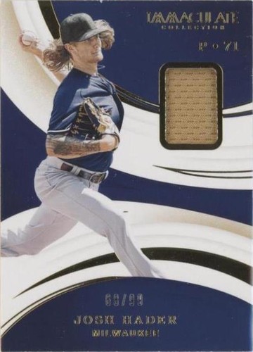 2020 Panini Immaculate Collection - Josh Hader #37