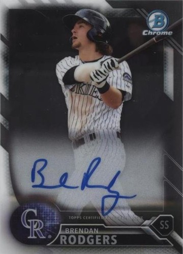 2016 Bowman - Brendan Rodgers #CPA-BR