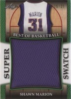 2016-17 Leaf Best of Basketball Unopened Edition - Shawn Marion #SS-28