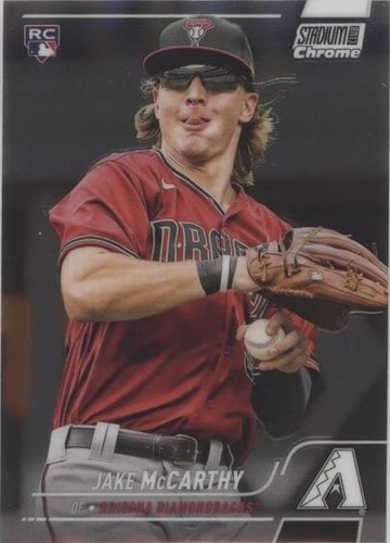 2022 Topps Stadium Club Chrome - Jake McCarthy #163