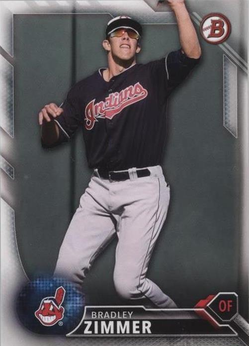 Bowman Draft 2016 - Bradley Zimmer #BD-130