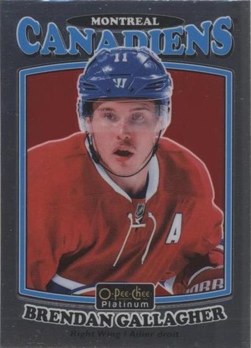 2016-17 O-Pee-Chee Platinum - Brendan Gallagher #R-44