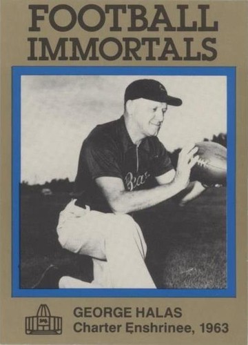 1985-88 Football Immortals George Halas #48