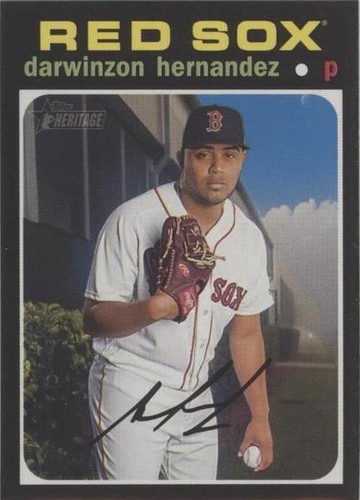 2020 Topps Heritage - Darwinzon Hernandez #381
