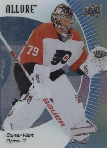UPPER DECK NHLカード STATURE CARTER HART FLYERS #23 送料無料 中古 IT1 Carter Hart 2023-24 Upper Deck Instinctive #IN-24