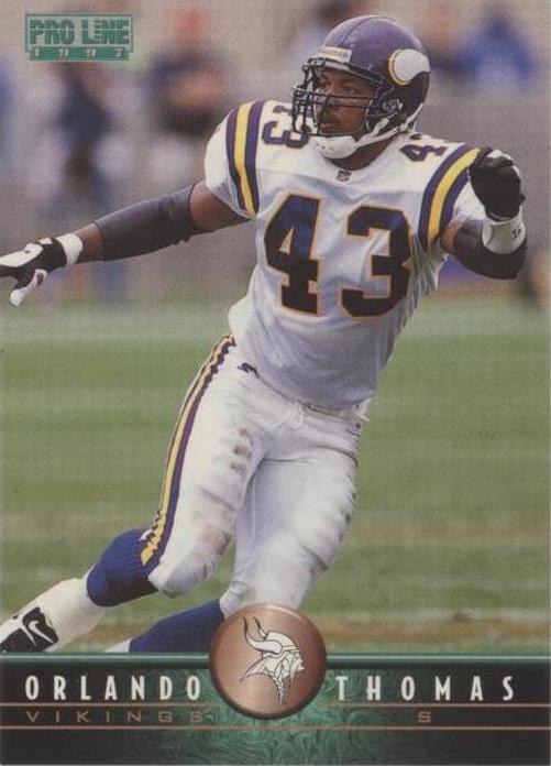 1997 Pro Line Orlando Thomas #158