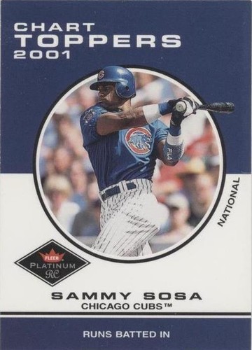 2001 Fleer Platinum - Sammy Sosa #427