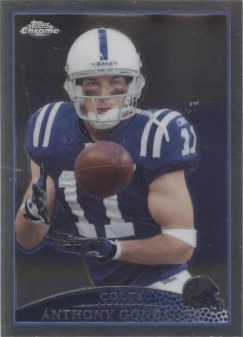 2009 Topps Chrome Anthony Gonzalez #TC95