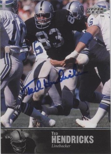 1997 Upper Deck NFL Legends Ted Hendricks #AL-38